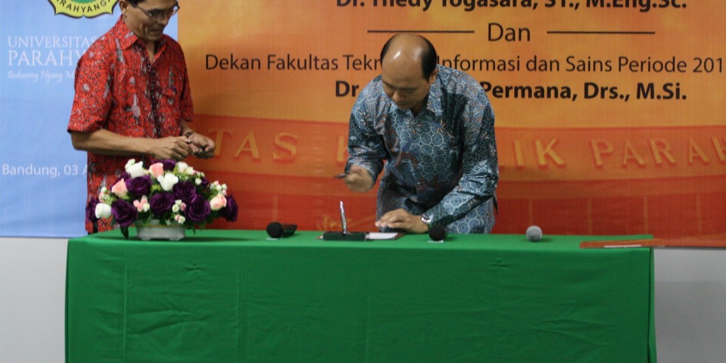 Pelantikan Dekan Fakultas Teknologi Industri